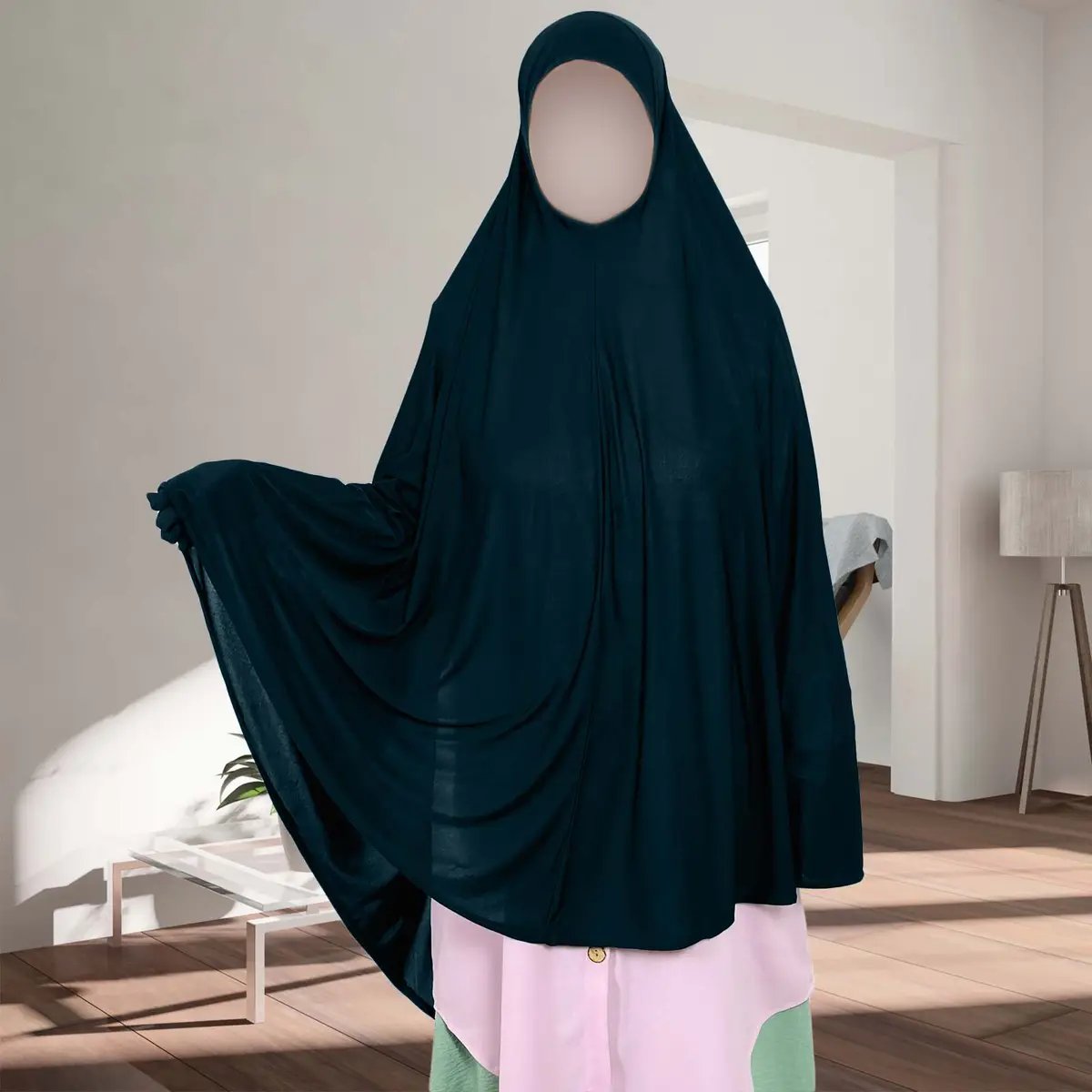 made of soft stretchy jersey cotton for comfort and flexibility