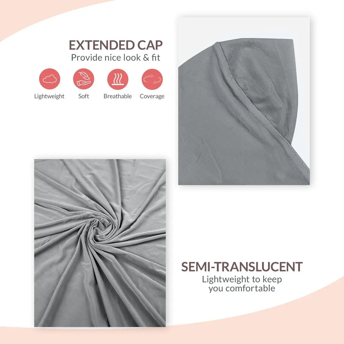 long scarf to cover from head to lower back