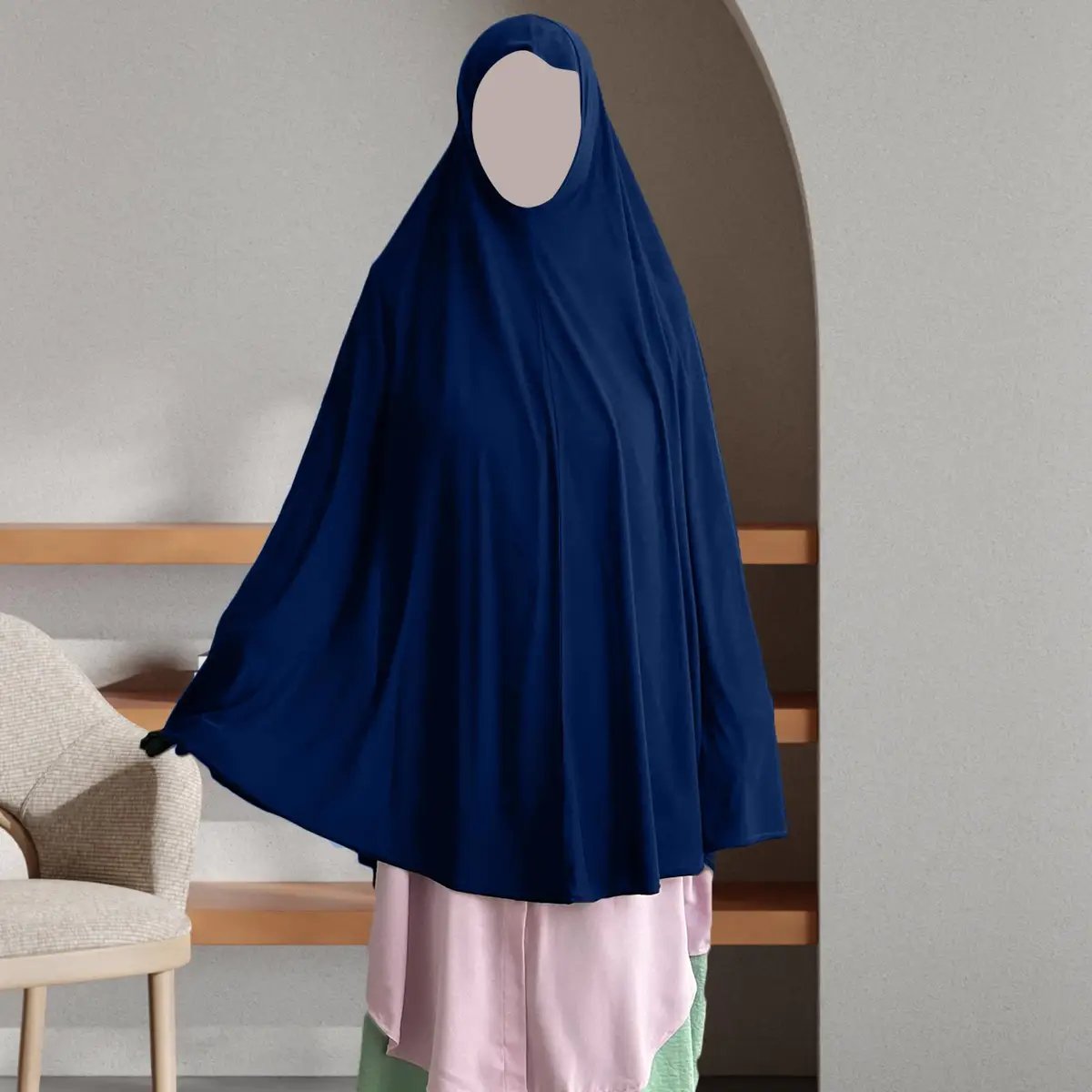 pull on instant hijab scarf