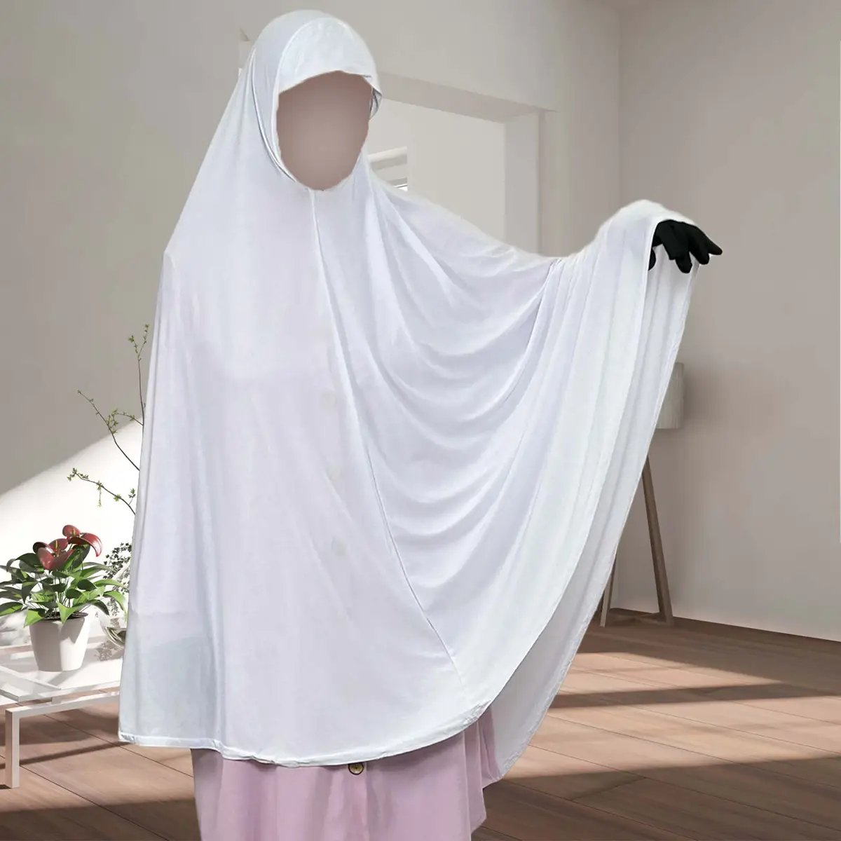 made of soft stretchy jersey cotton for comfort and flexibility