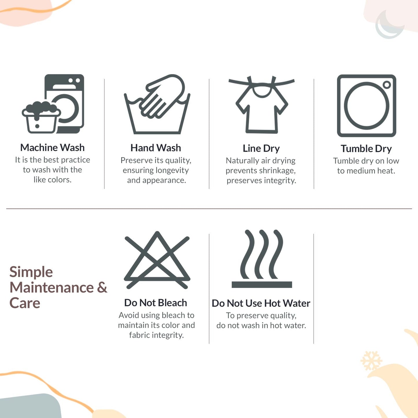 satin abaya care instruction