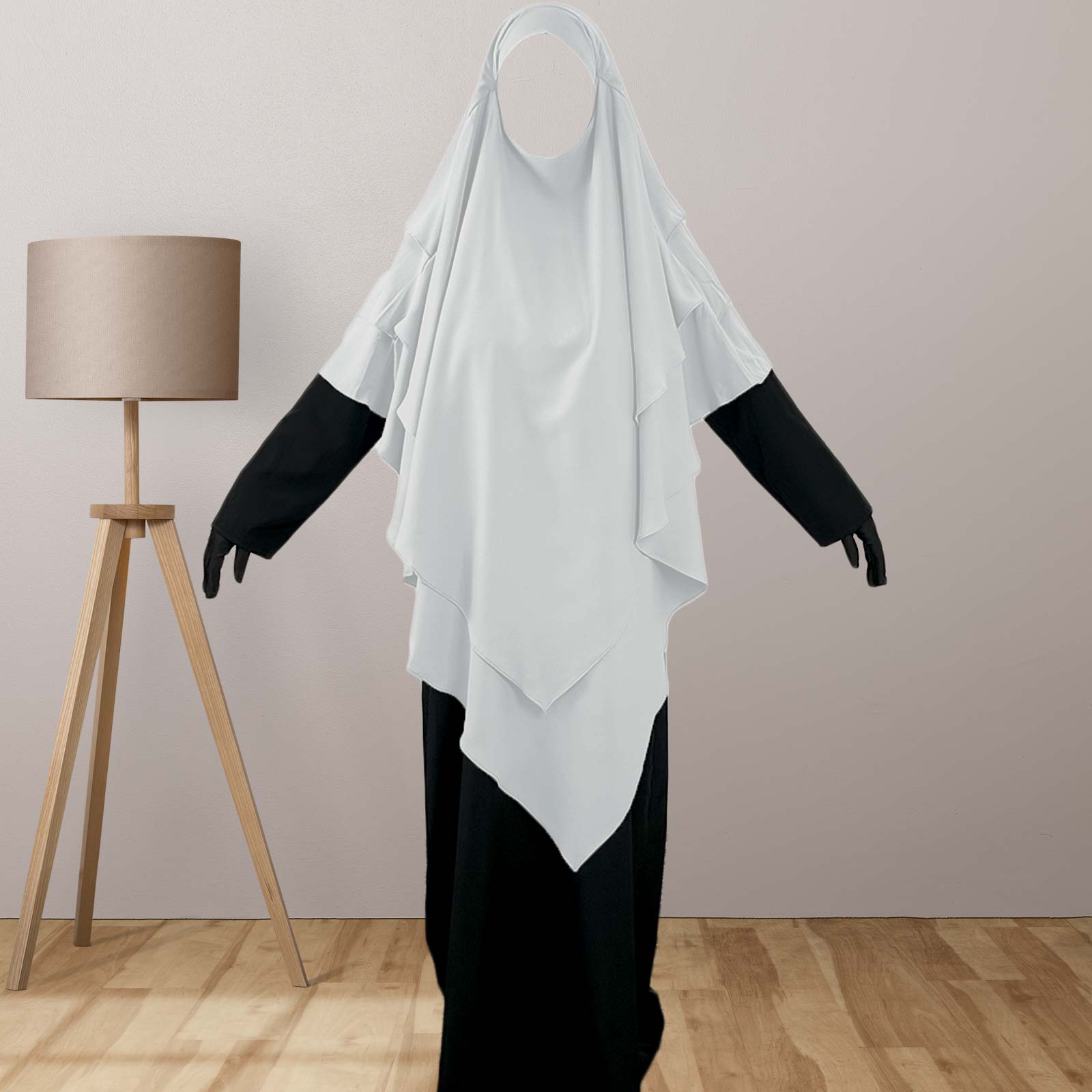 two-layer on the front