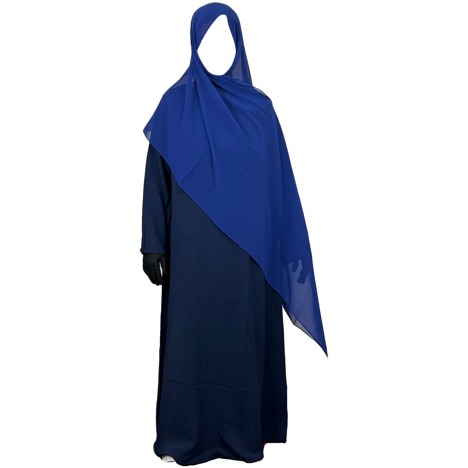 A-Line Navy Blue Abaya Casual Maxi Dress XXL A-Line Navy Blue Abaya Casual Maxi Dress XXL