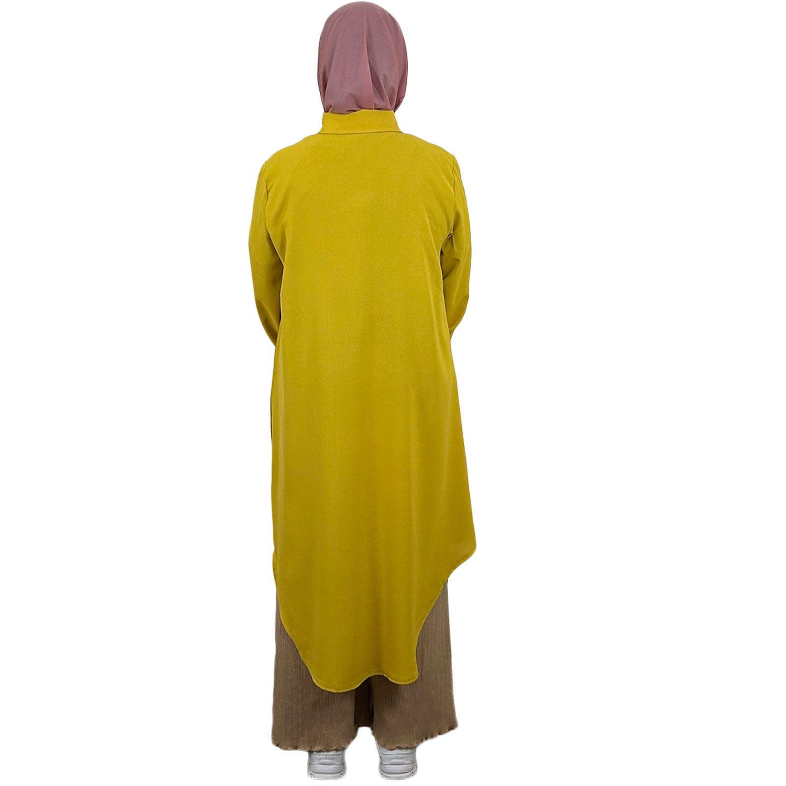 womens middle eastern long shirt back