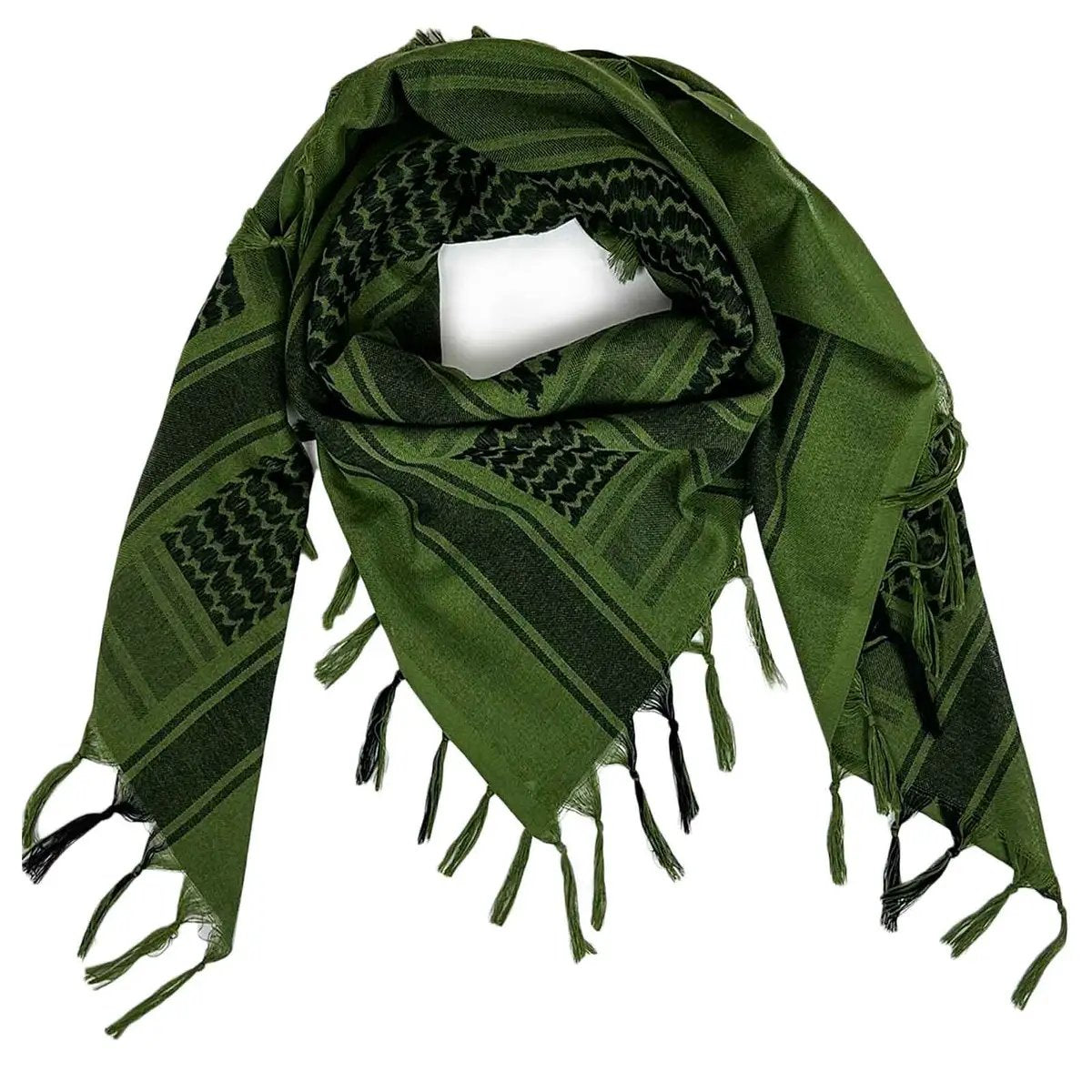 Palestinian-shemagh-keffiyeh-dark-green-1