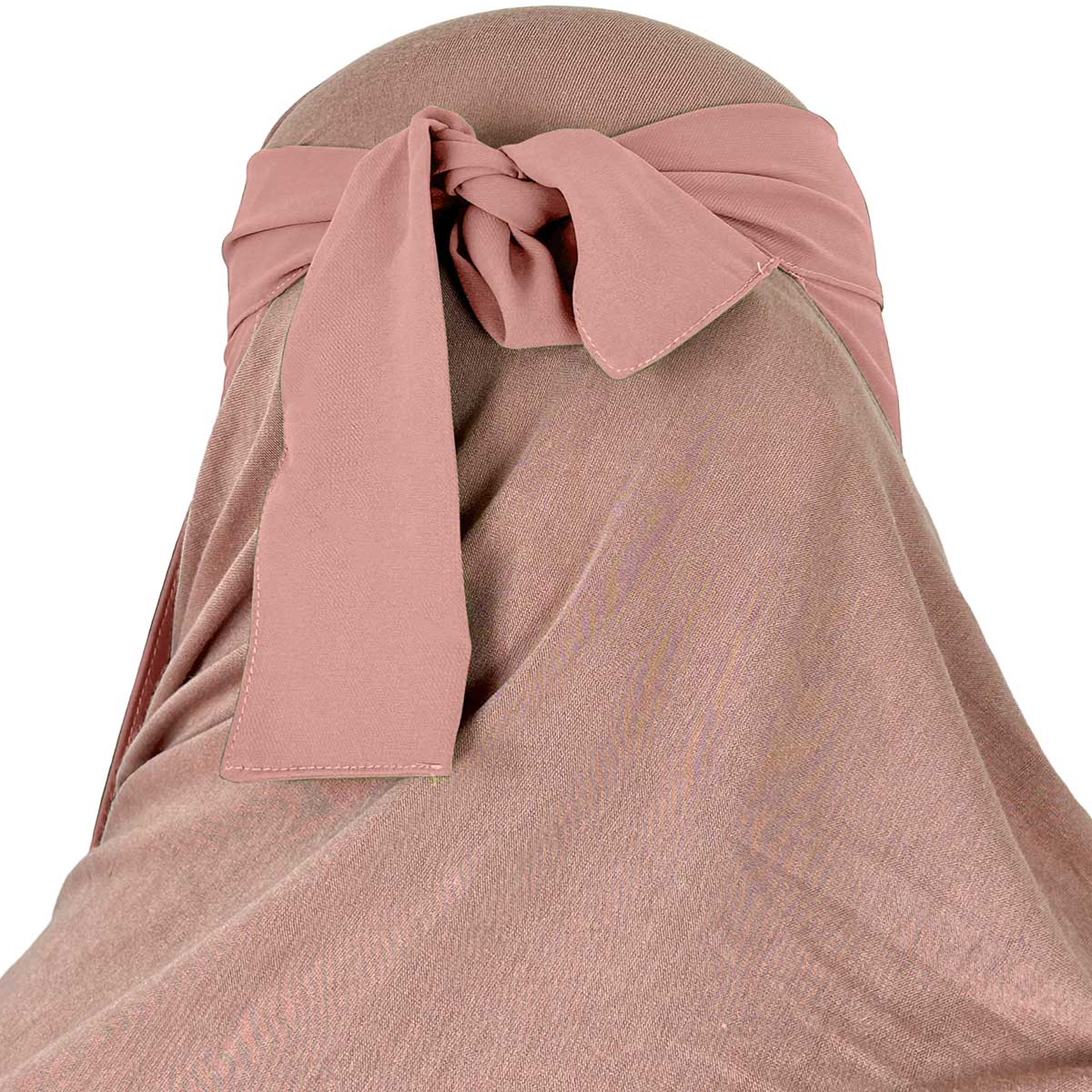 tie back niqab, sixteen inches wide, 18 inches long