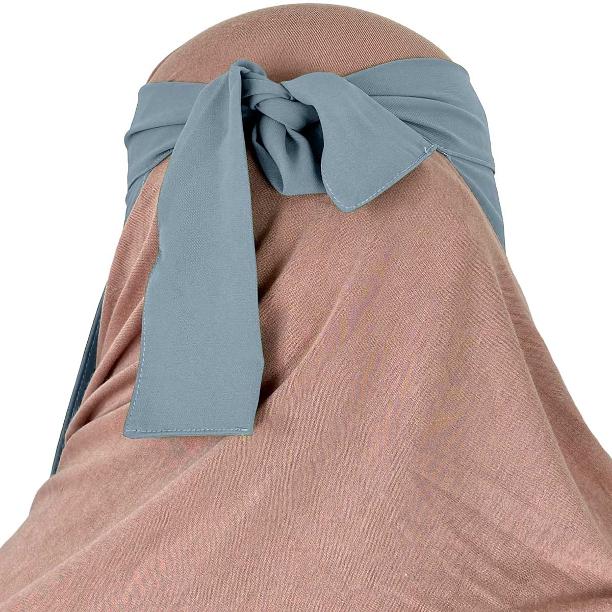 tie back niqab, sixteen inches wide, 18 inches long