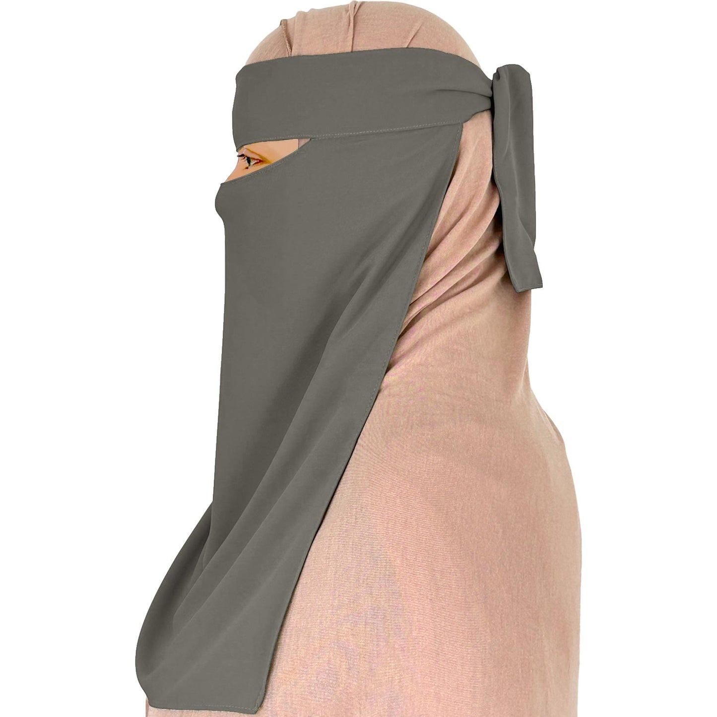 Single Layer Chiffon Niqab
