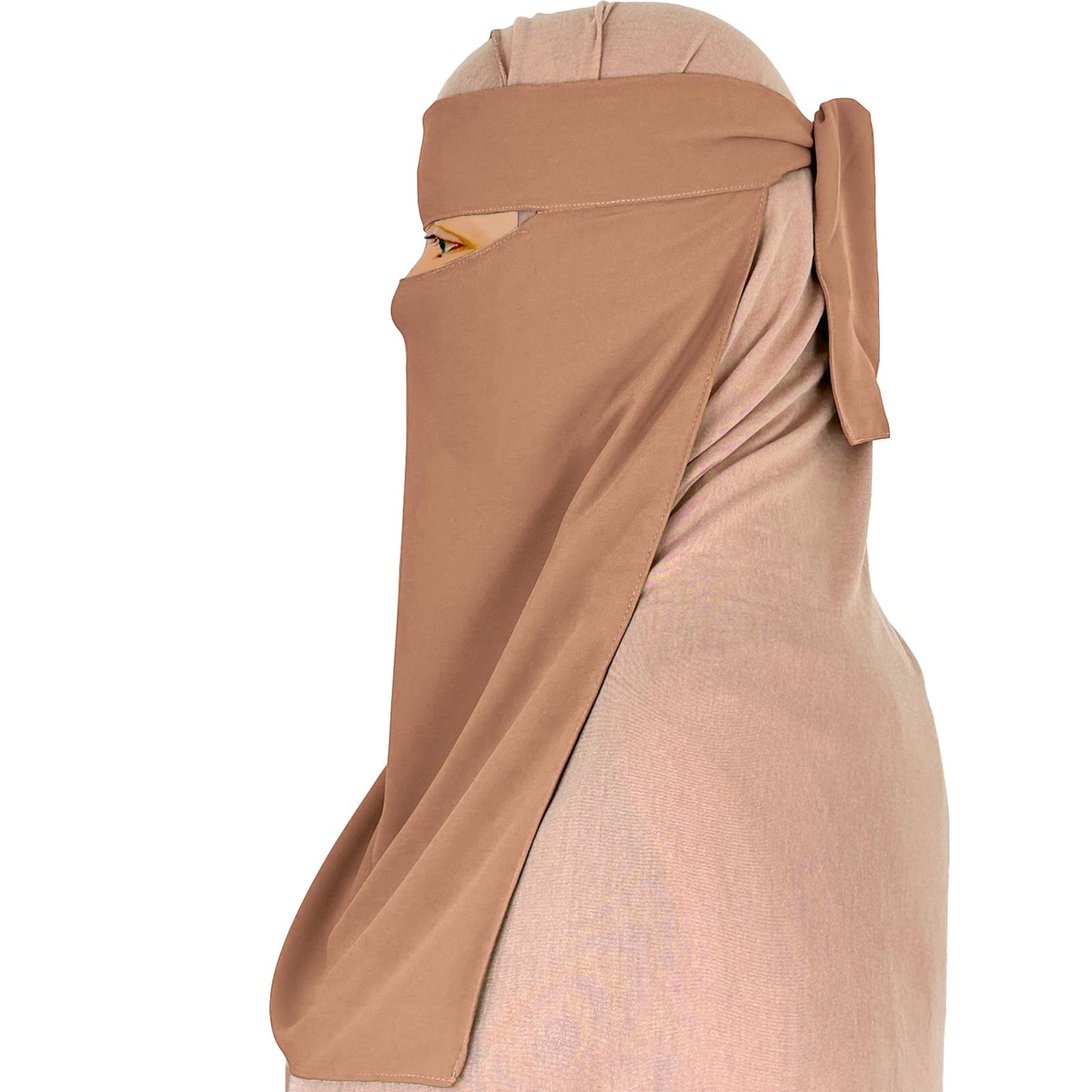 Single Layer Chiffon Niqab