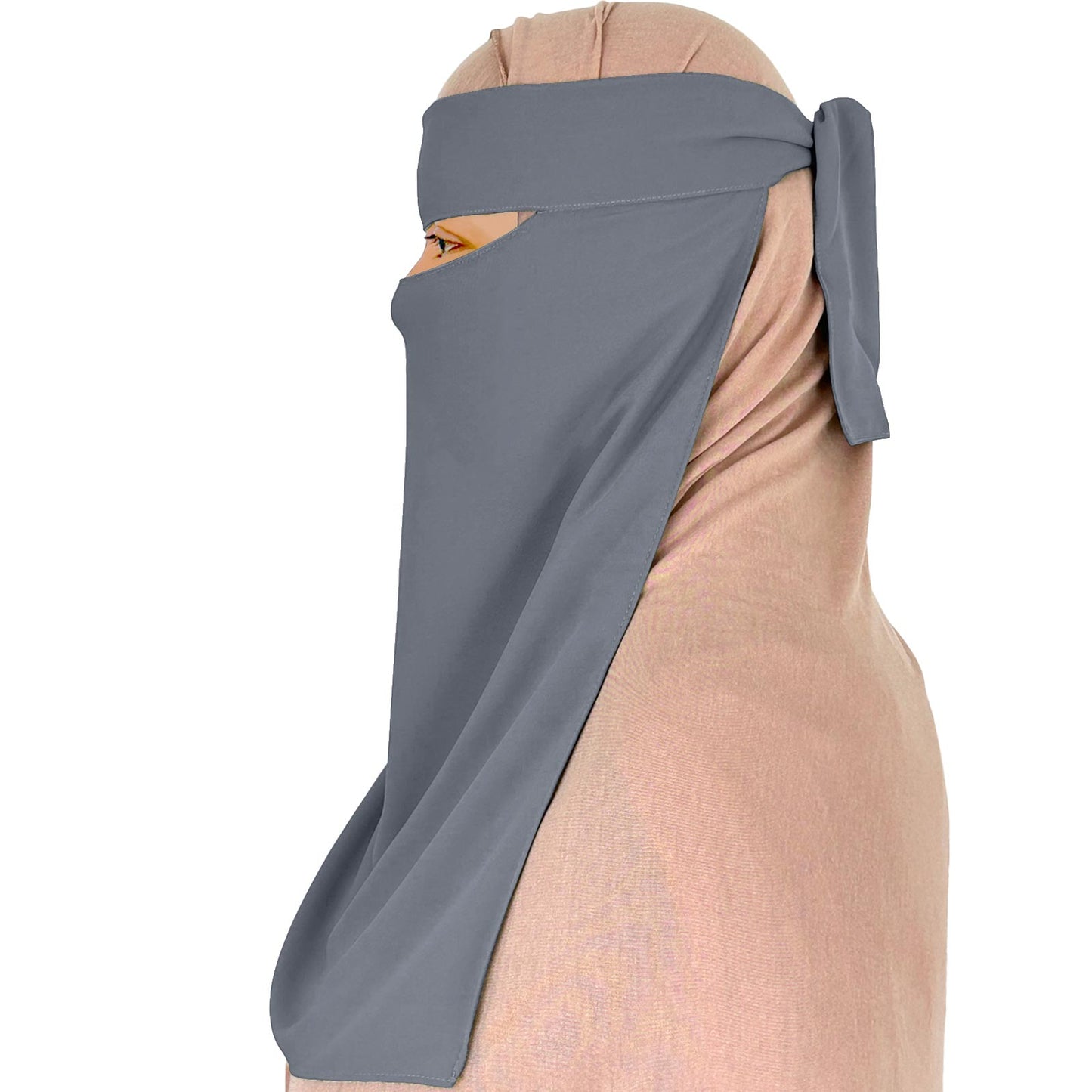 Single Layer Chiffon Niqab