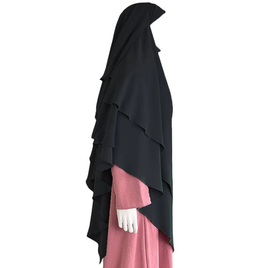 khimar side view