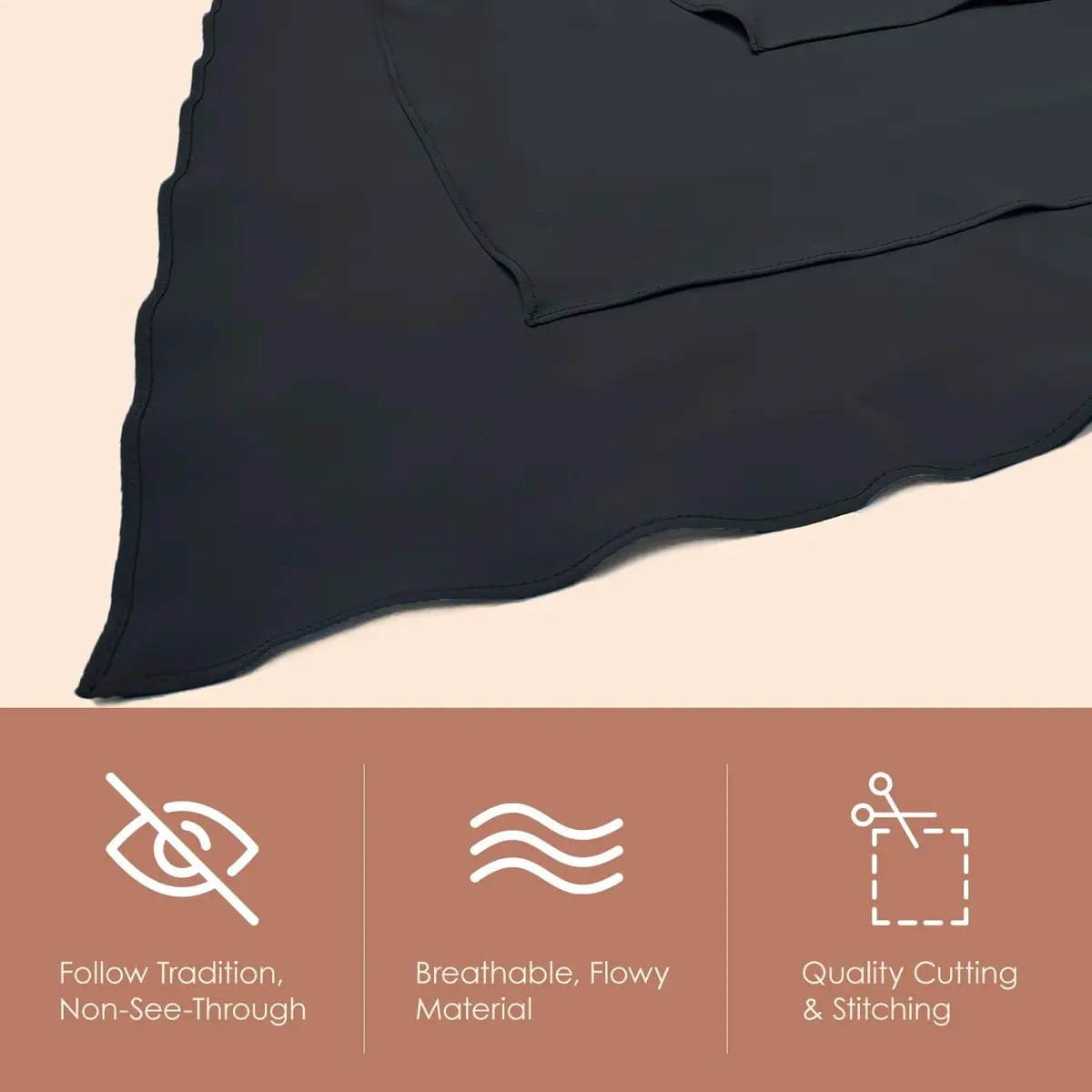chiffon khimar