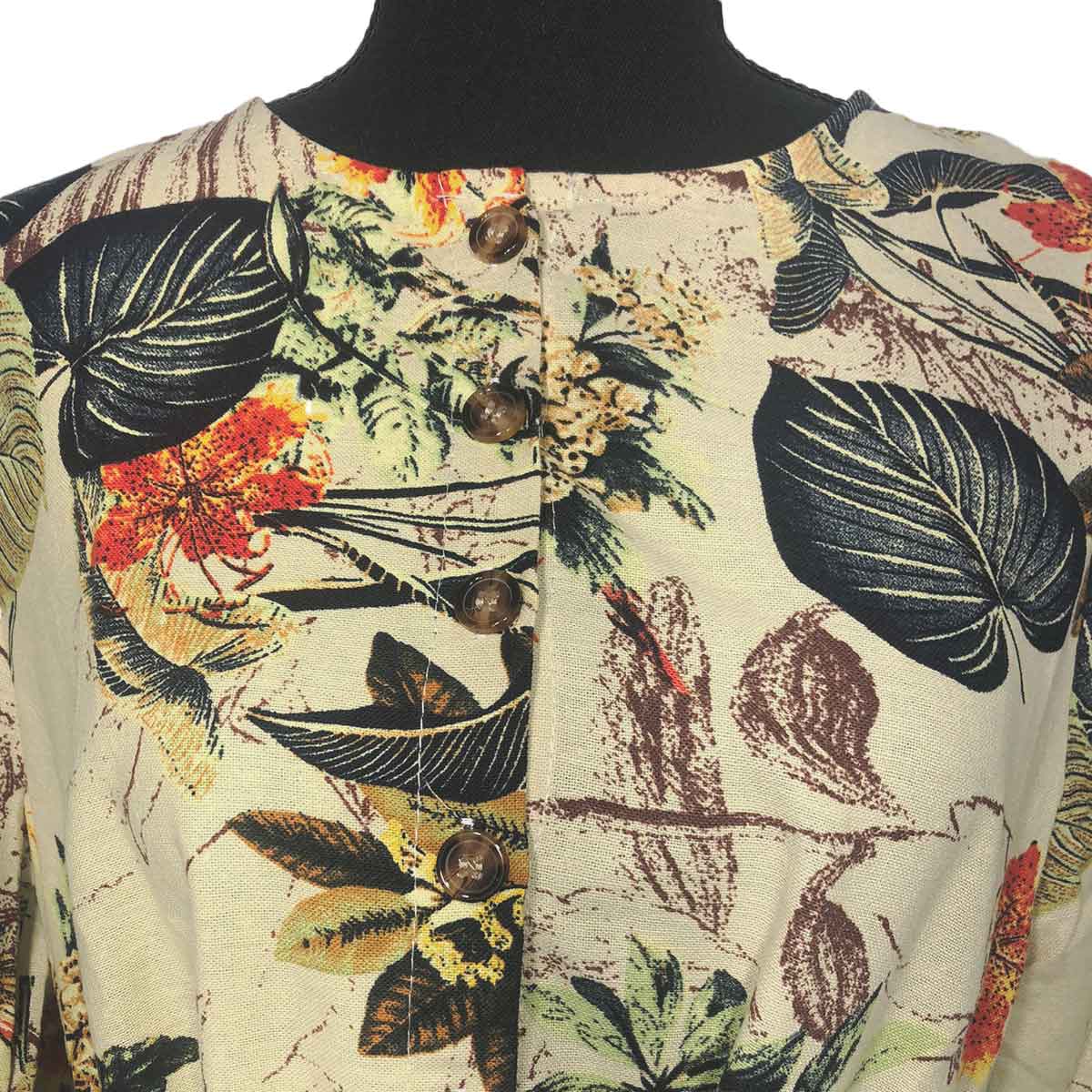 button front maxi dress