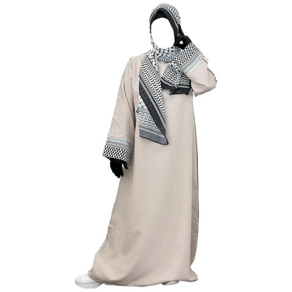 beige-abaya-with-keffiyeh-print-sleeves