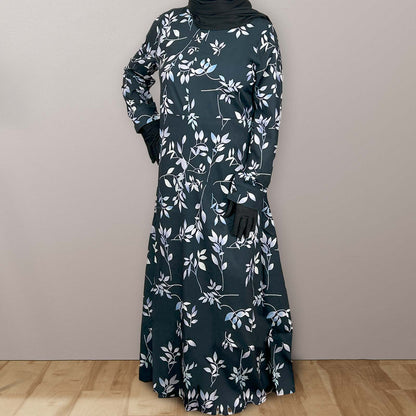 A-line modest dress 