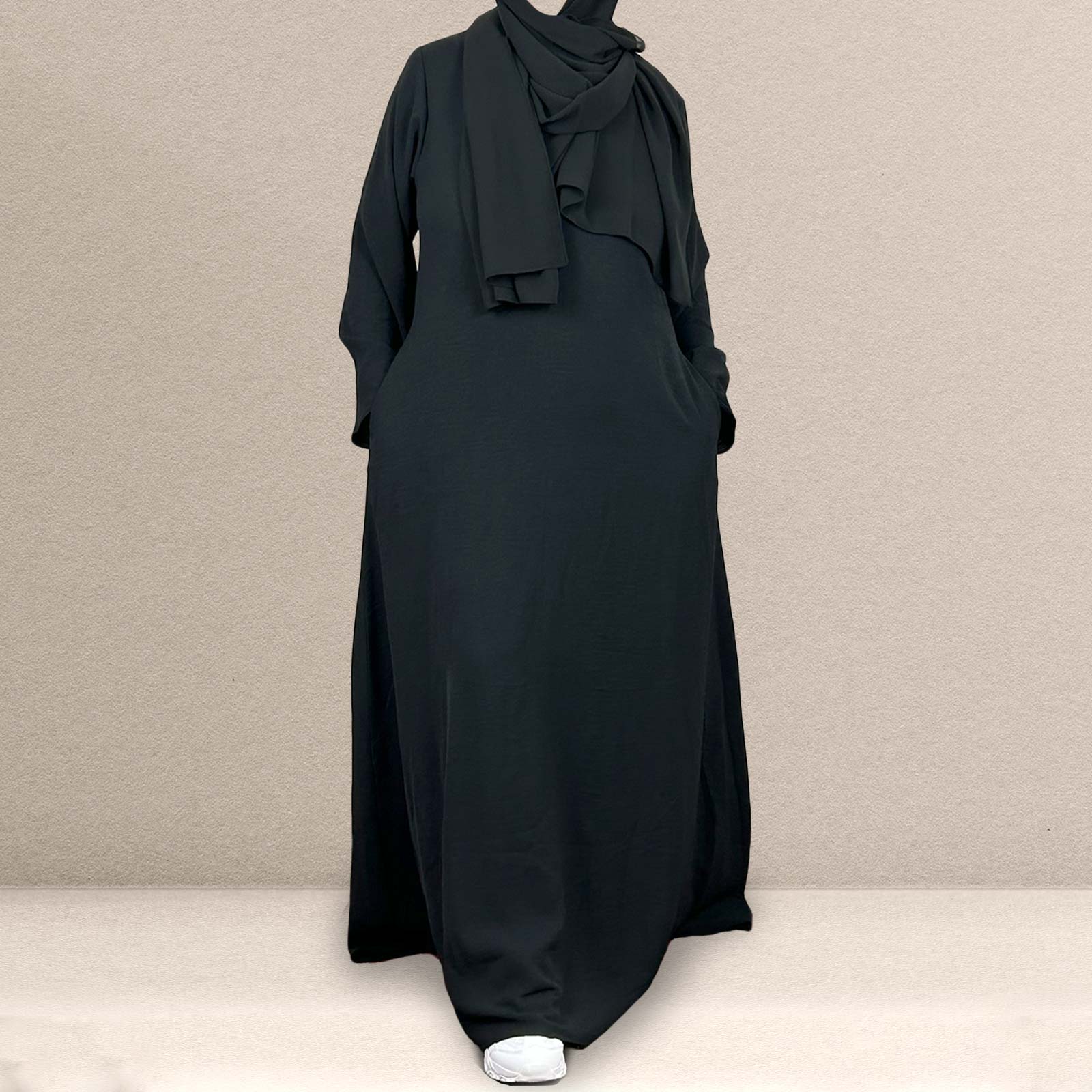 a-line-black-abaya-for-muslim-women