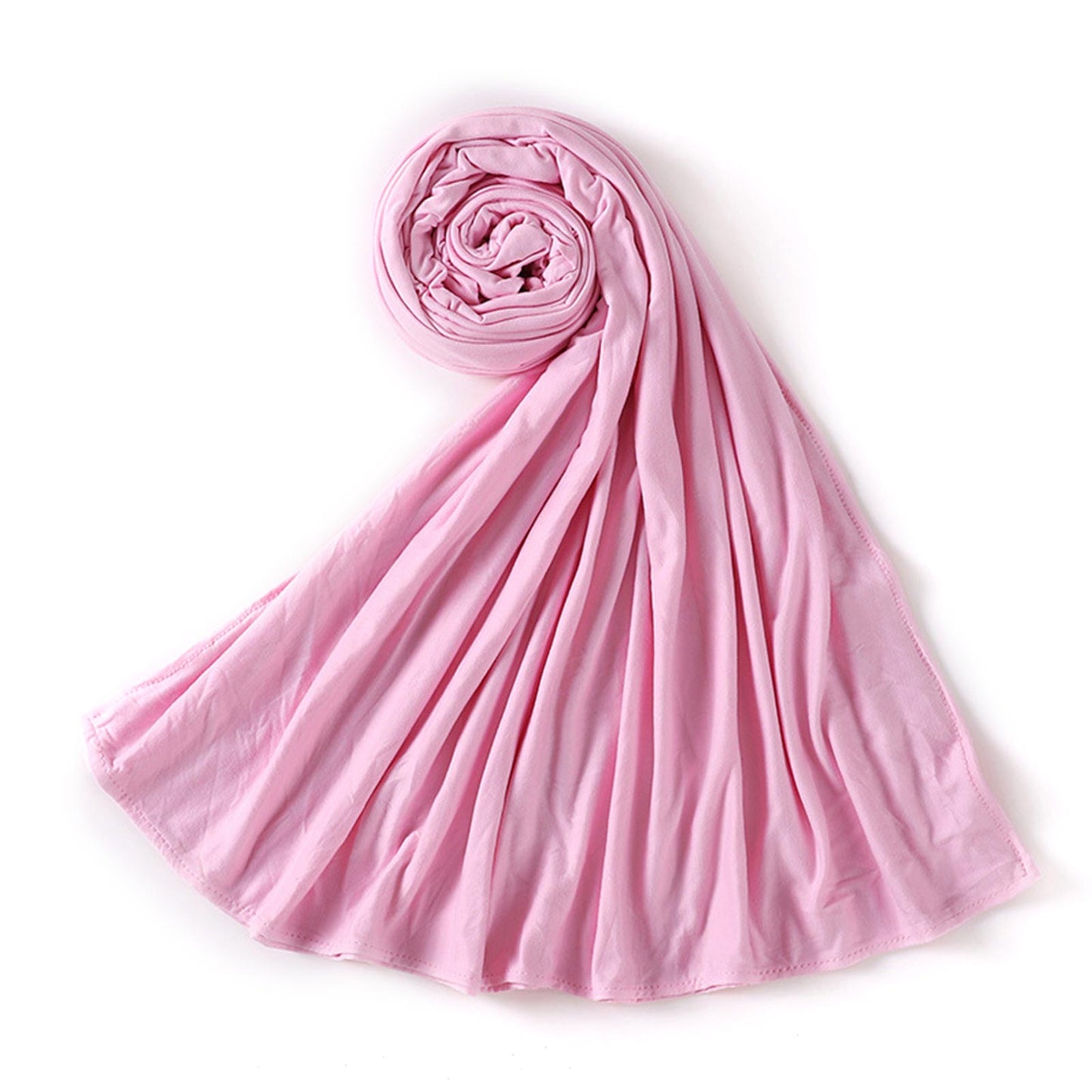 pink modal hijab head scarf